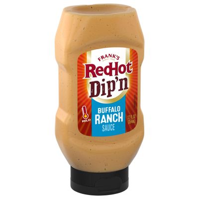 Frank&#39;s RedHot Dip&#39;n Buffalo Ranch Sauce, 12 fl oz