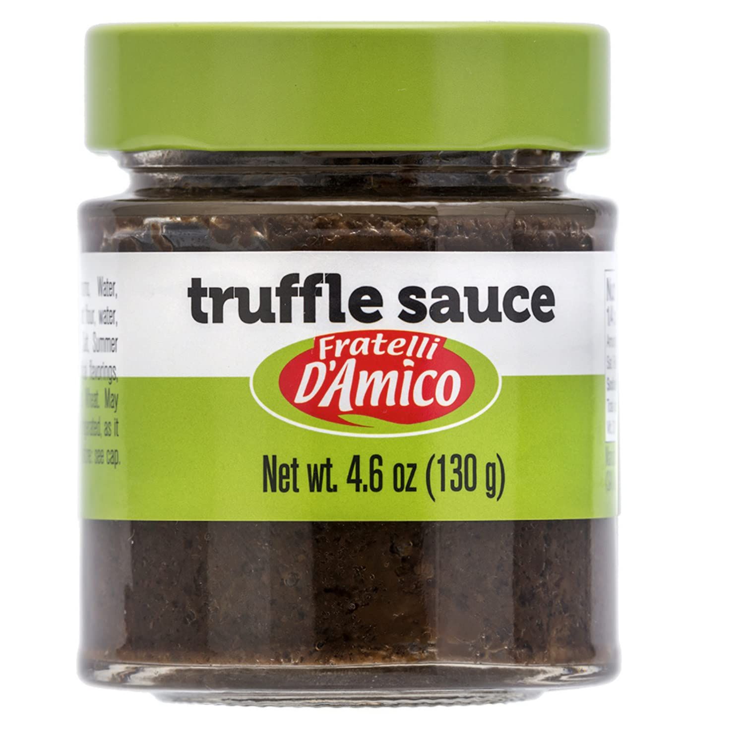 FRATELLI D&#39;AMICO - Truffle Sauce, Tartufata, 4.06 oz, Black Truffle Paste, Dip, Spread