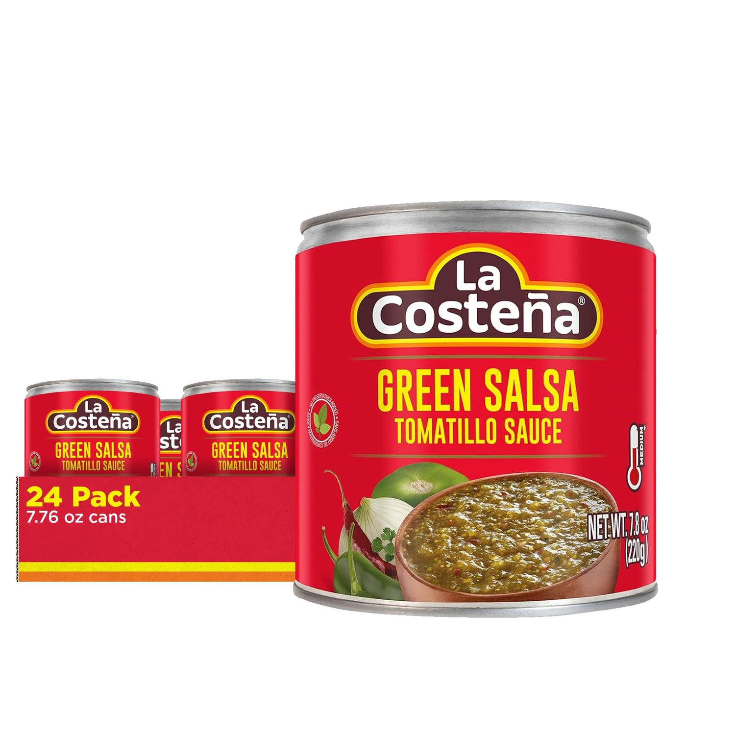 La Costea Green Tomatillo Salsa 7.76 oz (24-Pack)