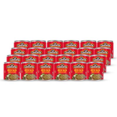 La Costea Green Tomatillo Salsa 7.76 oz (24-Pack)