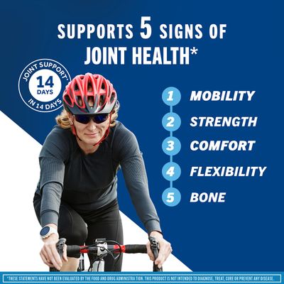 Move Free Advanced Glucosamine Chondroitin MSM Vitamin D3 Joint Support Supplement, Supports Mobility Comfort Strength Flexibility &amp; Bone Immune Health - 120 Tablets (60 servings)