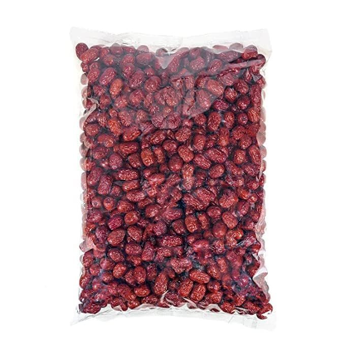 Jujube Date, Chinese Red Date, , 100% Natural, Improve sleep, Health Snack, Dried Fruit, Sweet and Chewy Net weight: 5LB, Harvested in China,Packed in USA