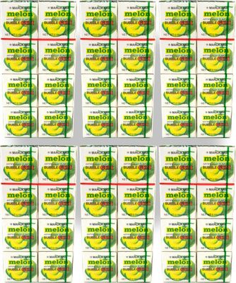 Marukawa Bubble Gum Melon 1.52oz (6 Pack)