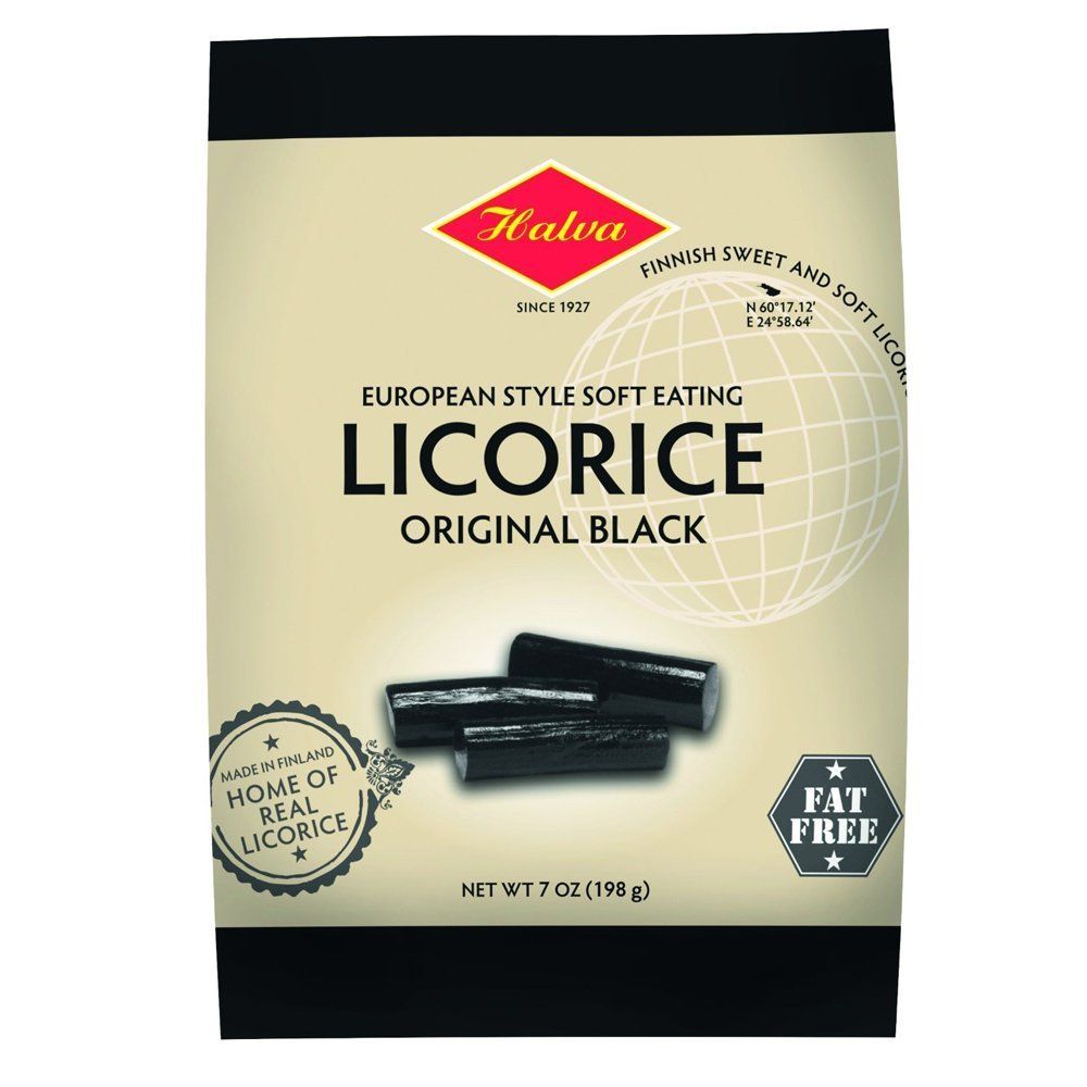 Halva Black Licorice (198g)