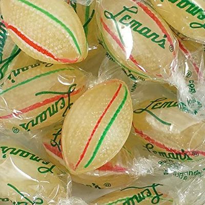 Leman&#39;s Football Shaped Mint Candy - 7 oz Bag