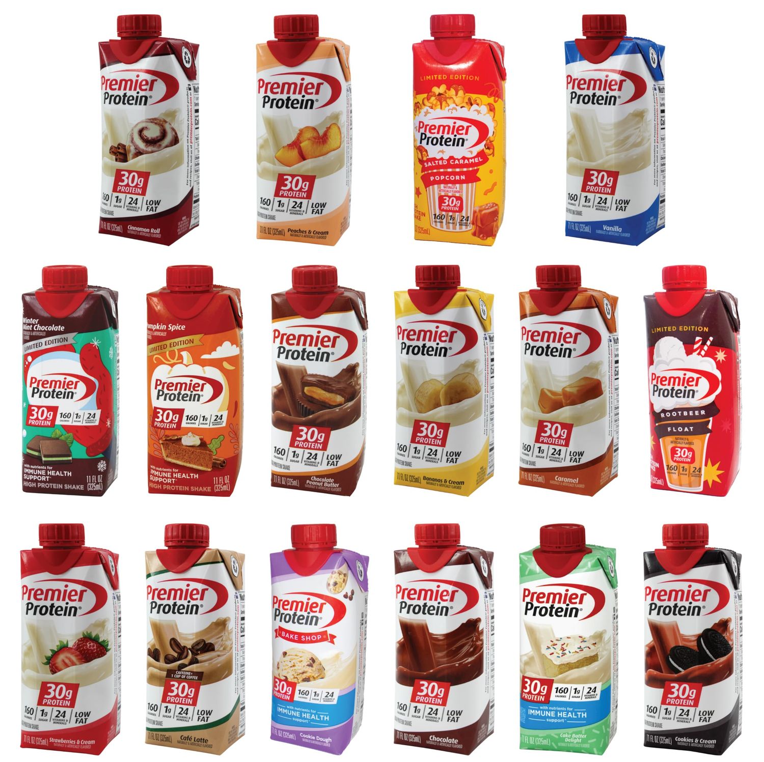 Niro Assortment Protein Shake Sampler Variety 15 Pack of Different Assorted Flavors Ready to Drink High Protein Shakes 15 of 17 Pictured Shakes