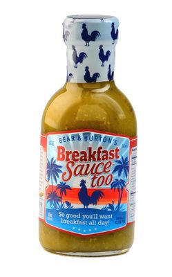 Bear and Burton&#39;s Breakfast Sauce Too A Medium Heat Sauce from the Makers of W Sauce 12 Fl Oz