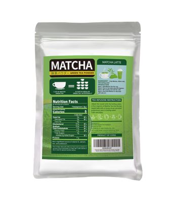 TIAN HU SHAN Matcha Green Tea Powder 3.5oz/100g, Pure Matcha Powder Culinary Grade Unsweetened for Lattes, Cooking, Baking, Vegan 100% Natural
