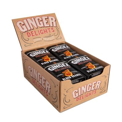 Big Sky Ginger Delights Blood Orange Mints - Pack of 12