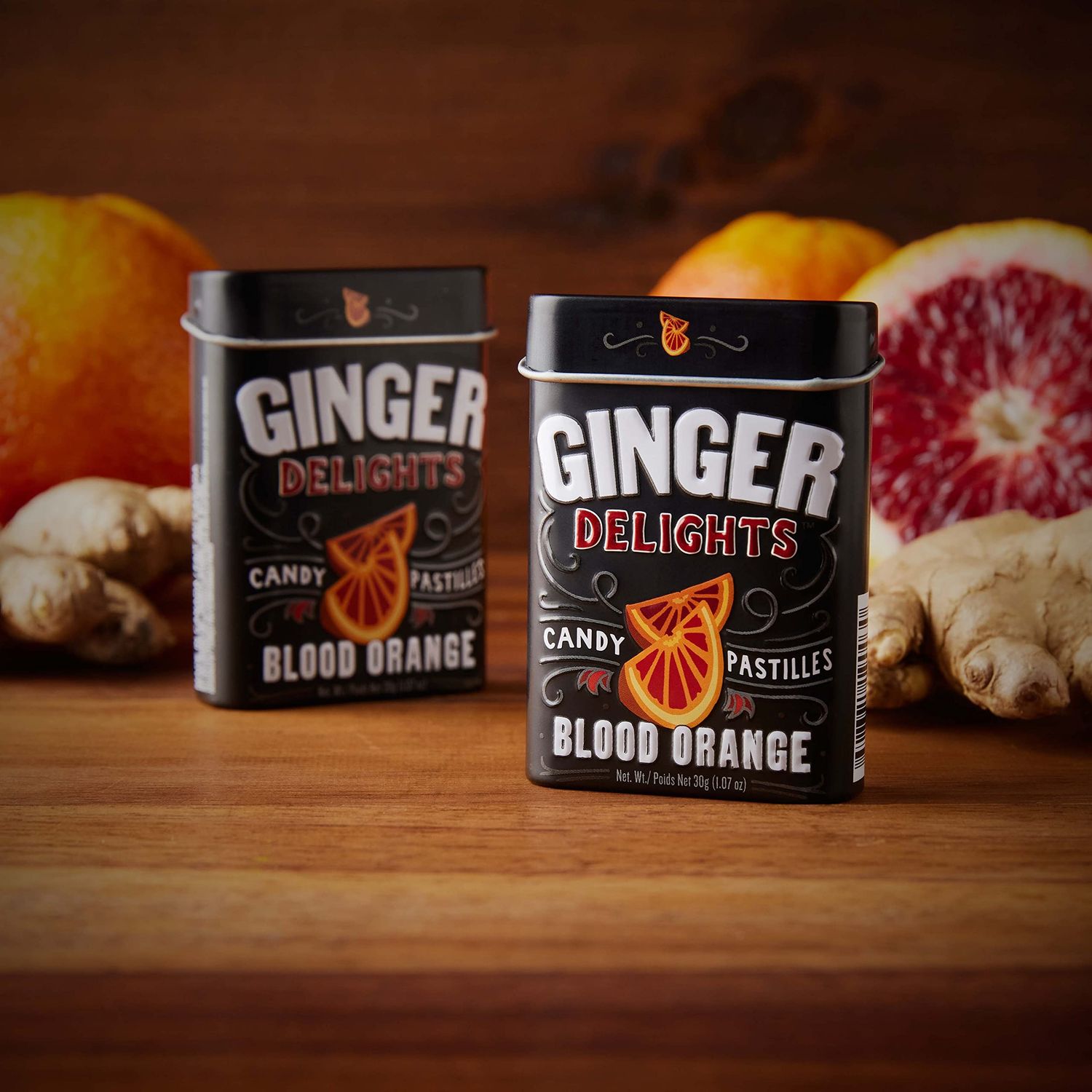 Big Sky Ginger Delights Blood Orange Mints - Pack of 12