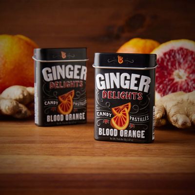 Big Sky Ginger Delights Blood Orange Mints - Pack of 12