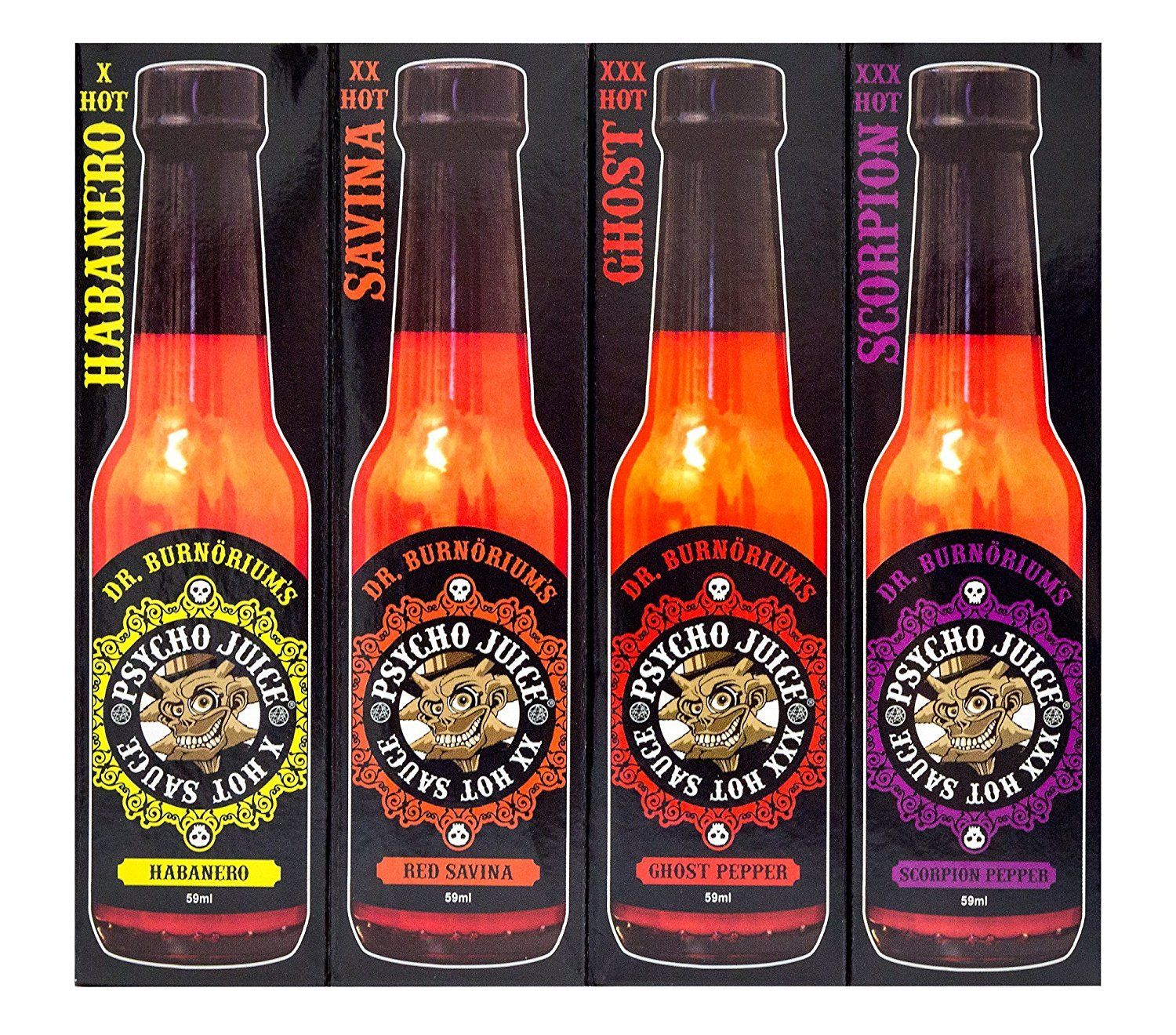 Psycho Juice Mini Four Pack - 4 x 59ml bottles