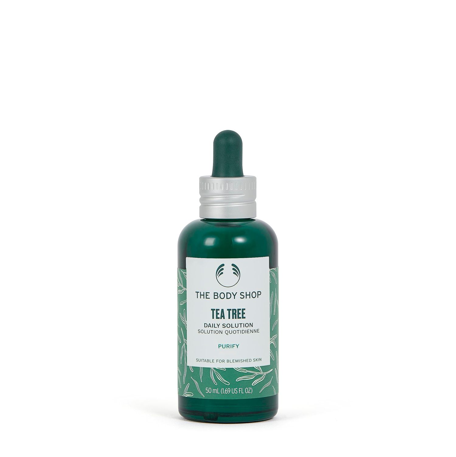 The Body Shop Tea Tree Daily Solution Serum - Purifying - For Oily, Blemished Skin - 1.69 Fl Oz