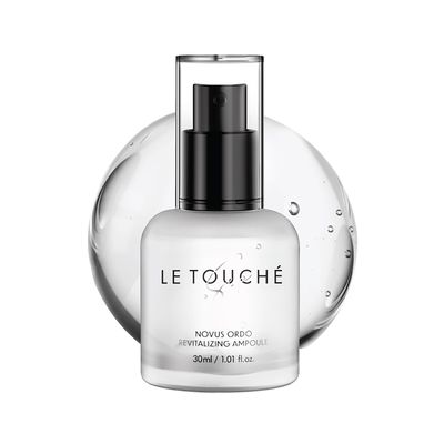 Le Touche Novus Ordo, NAD Ingredients, Revolutionary Korean Skincare Solution, Revitalizing Ampoule serum, NAD healthy aging, Elastic, Moisturing and Glowing Skin, Authentic K-beauty, 1.01 fl oz