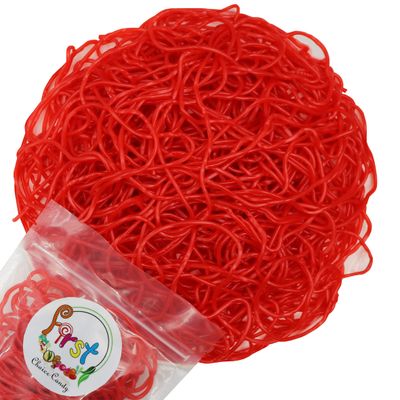 FirstChoiceCandy Juicy Licorice Laces Candy (1.5 Pound (Pack of 1), Red Strawberry)