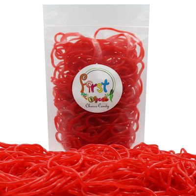 FirstChoiceCandy Juicy Licorice Laces Candy (1.5 Pound (Pack of 1), Red Strawberry)