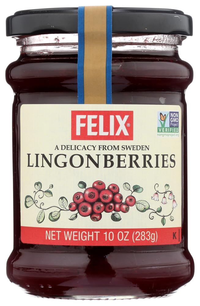 Felix Lingonberries - 10 Ounces (Pack of 2)