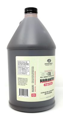 Brooksmade Gourmet Foods Soulful Sauces, Habanero BBQ Sauce &amp; Marinade, Gluten Free, No High Fructose Corn Syrup, 128 oz