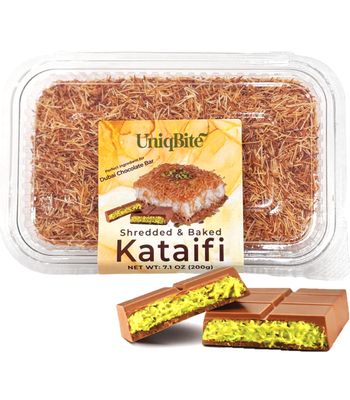 Kataifi Pastry for Dubai Chocolate Baked Crispy Crunchy Kadayif Shredded Fillo Dough Ready to Use, 7.1 oz (200g)