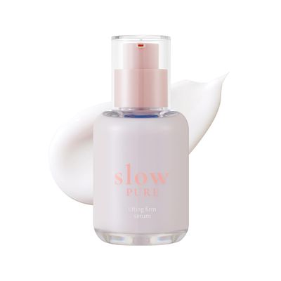 slowpure Lifting Firm Serum 50ml (1.69 fl.oz.) Improve Skin Elasticity &amp; Reduce Wrinkles for Youthful, Resilient Skin Chamomile Extract, Peptide, Adenosine Korean Skincare