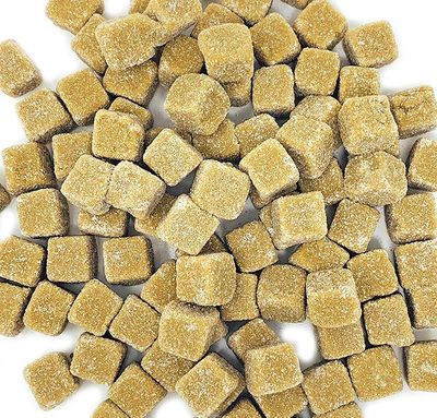 SweetGourmet Griotten Soft Salt Salmiak Liquorice Cubes Licorice Candy 1 Pound