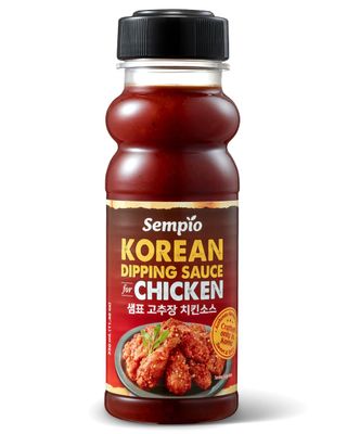 SEMPIO Korean Dipping Sauce for Chicken - Sweet &amp; Spicy Flavor with Authentic Gochujang. Zero Trans Fat, Perfect for Fried Wings and Tempura (8.5fl oz / 300g)