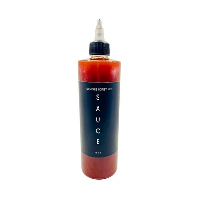Honey Hot Sauce Sauce &amp; Season Famous Memphis Honey Hot Sauce For Chicken Wings, Fish, Burgers, Pizza, Hibachi, Pasta, Tacos, etc. 12 fl oz