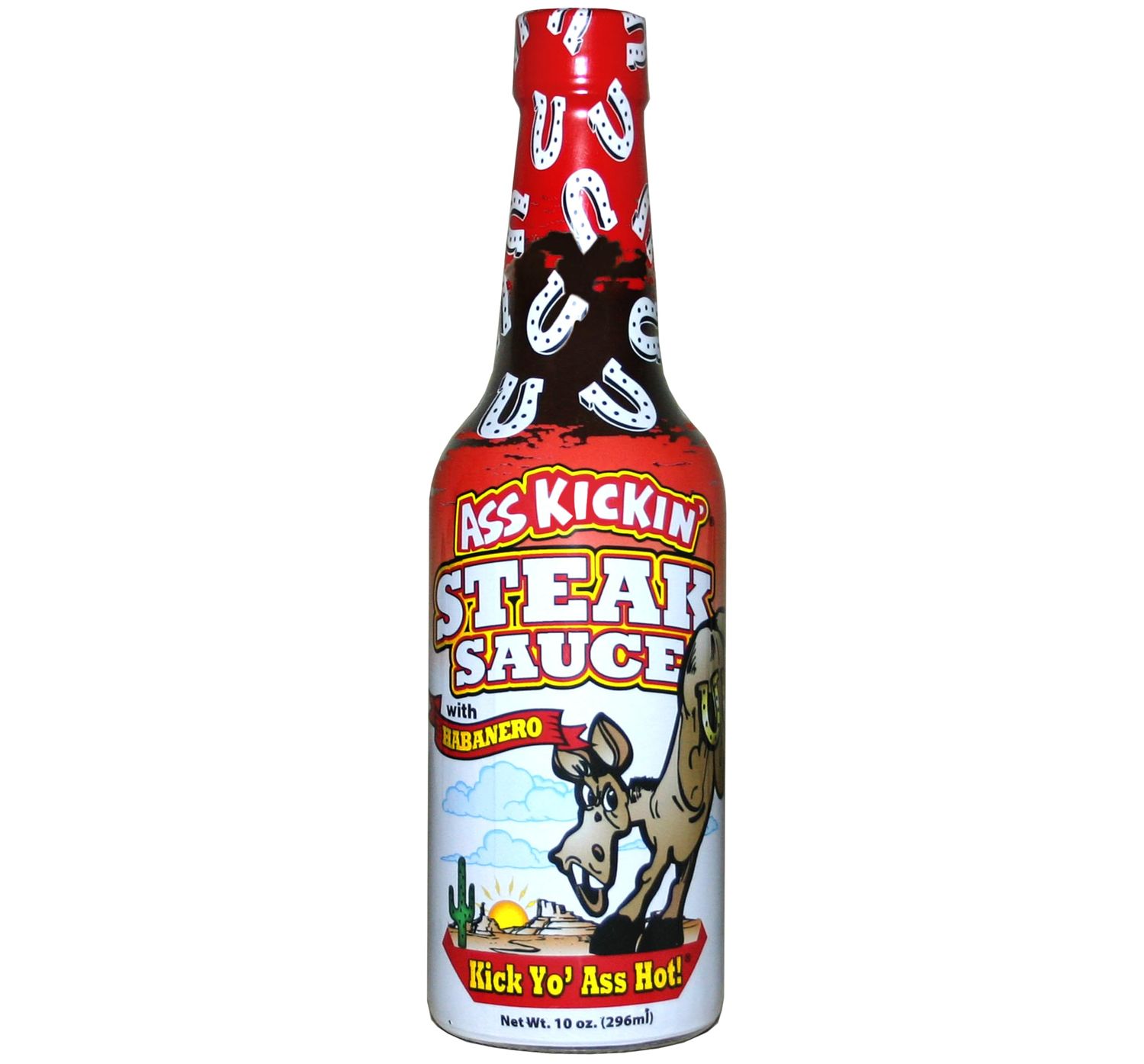 Ass Kickin&#39; Spicy Steak Sauce with Habanero 10 oz. Premium Gourmet Steak Sauce with Hot Pepper Perfect for Hot Sauce Fans Try if You Dare!