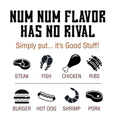 Num Num Sauce Kit - Mild and Hot Bundle - Pack of 2 (10oz Bottles) Southern Style Grill and Dipping Sauce - Low Sodium, Fat-Free, No Preservatives and Gluten-Free