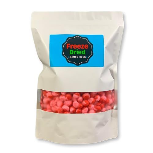 Freeze Dried CANDY CLUB Red Hots - Crunchy, Sweet, Spicy &amp; Delicious! Always Crispy, Never Crushed TikTok Tik Tok Challenge Multiple Sizes (13 oz)