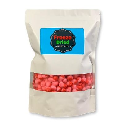 Freeze Dried CANDY CLUB Red Hots - Crunchy, Sweet, Spicy &amp; Delicious! Always Crispy, Never Crushed TikTok Tik Tok Challenge Multiple Sizes (13 oz)