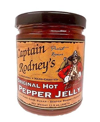 Captain Rodney&#39;s Private Reserve Jelly, Hot Pepper, 11.5 Ounce