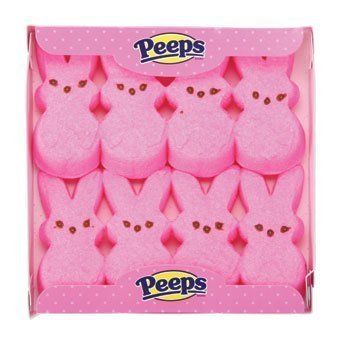 PEEPS PINK MARSHMALLOW EASTER BUNNYS by Peeps