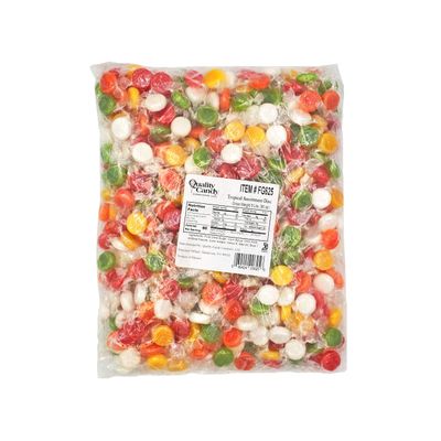 Quality Candy Company Tropical Fruit Discs, 5 Pounds