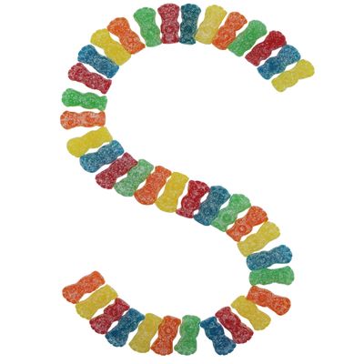 Smarty Stop Sour Gummy Candies (Sour Patches kid, 2 Pound (Pack of 1))