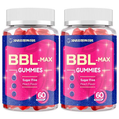 Jovariquethor Booty Gummies for Women - BBL Gummies with Multivitamins and Herbal Extracts - Peach Flavor - 120 Count