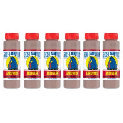 Secret Aardvark Habanero Hot Sauce - Habanero Peppers &amp; Roasted Tomatoes, Medium Spiced Hot Sauce, BBQ Sauce, Non-GMO, Low Sugar, Low Carb, Hot Sauce &amp; Marinade - 8 fl oz 6 Pack