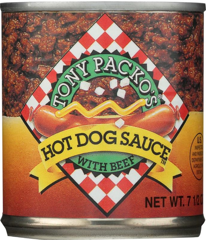 Tony Packo&#39;s Hot Dog Chili Sauce (Pack of 4)