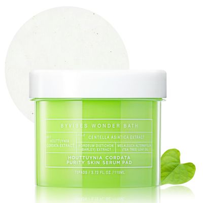 CHOSUNGAH BEAUTY Houttuynia Cordata Purity Skin Serum Pad - 70 Pads - Hydrating &amp; Soothing Heartleaf Toner Pads for All Skin, Natural Ingredients, Korean Skincare