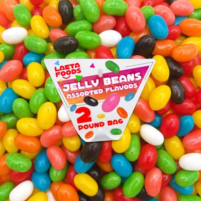Classic Jelly Beans Easter Candy 2 Pound Bag Assorted Flavors