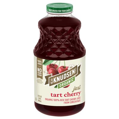 R.W. Knudsen Family Organic Just Tart Cherry Juice, 32 Ounces