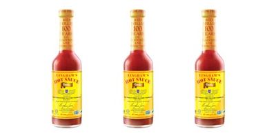 Lingham&#39;s Hot Sauce With Garlic, 12-Ounce Bottle (Pack of 3)