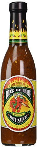 Ring of Fire Original Habanero Hot Sauce 12.5oz (Pack of 3)