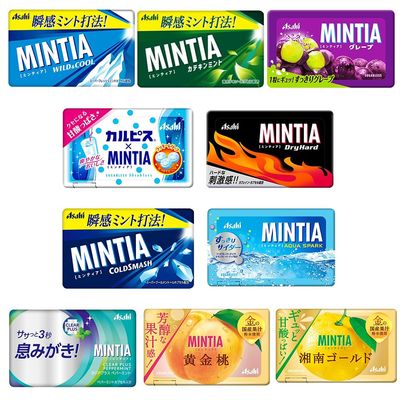 Mintia Assortment 0.2oz 11Types Japanese Tablet Candy Ninjapo Japan