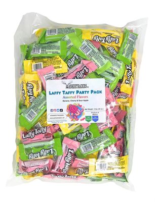 Laffy Taffy Party Pack, Assorted Flavors, 3 Pounds Bulk