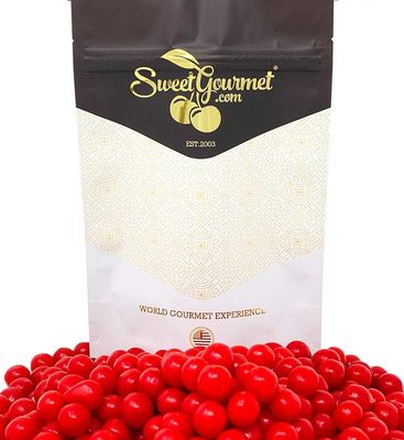 SweetGourmet Sweet and Sour Cherry Balls Chewy Bulk Candy 2 Pounds