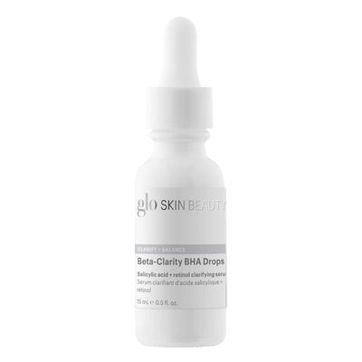 Glo Skin Beauty Beta-Clarity BHA Drops, Travel Size - Salicylic Acid Retinol Clarifying Serum, Helps Refine &amp; Rebalance for a Clearer, Brighter Complexion