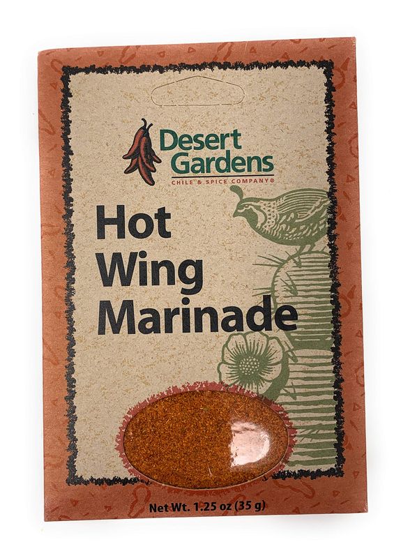Desert Gardens Hot Wing Marinade