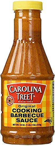 Carolina Treet Cooking Barbecue Sauce, Original Flavor, 18 Ounce - 2 Pack