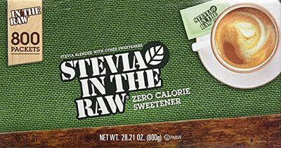 Stevia in the Raw Zero Calorie Sweetener Portion Packets, 800-count Original